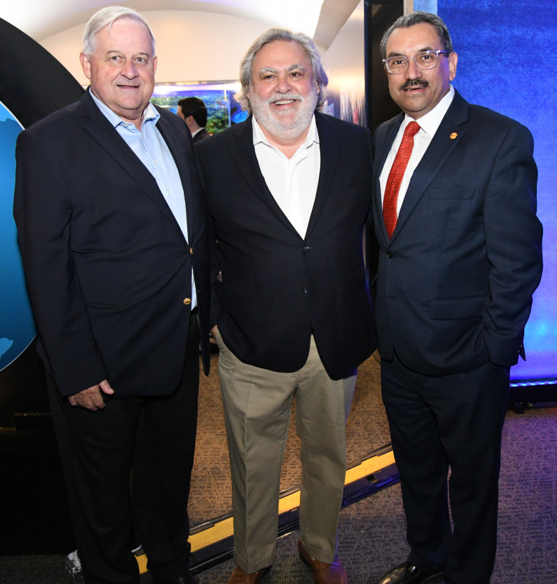 Fredy Schoeptlin, Fernando Otero y Luis Galván.