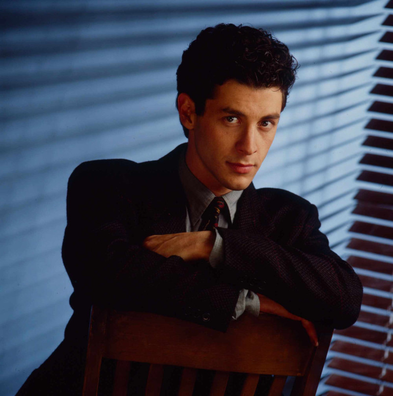 Corey Parker promocionando 'Eddie Dodd' (1991).