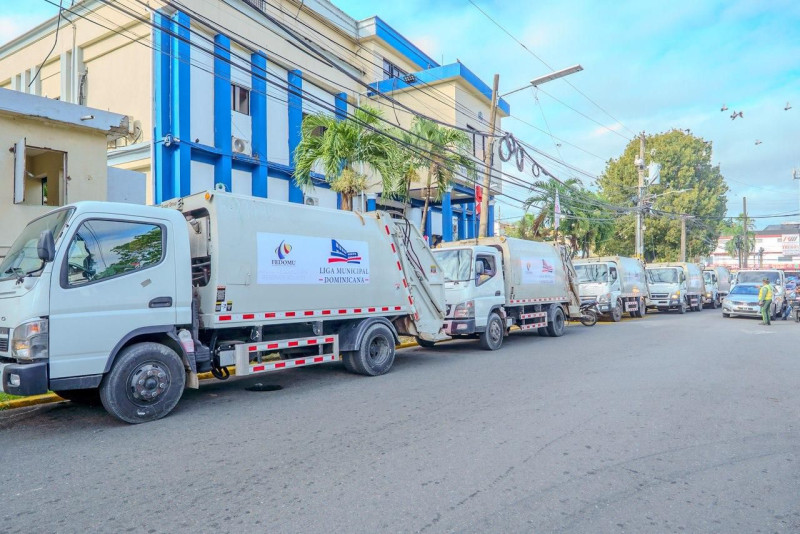 camiones compactadores que van a implementar en el operativo