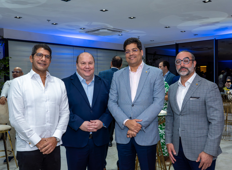 Jorge Mena, Rafael Izquierdo, Franklyn Vásquez y Alejandro Pimentel.