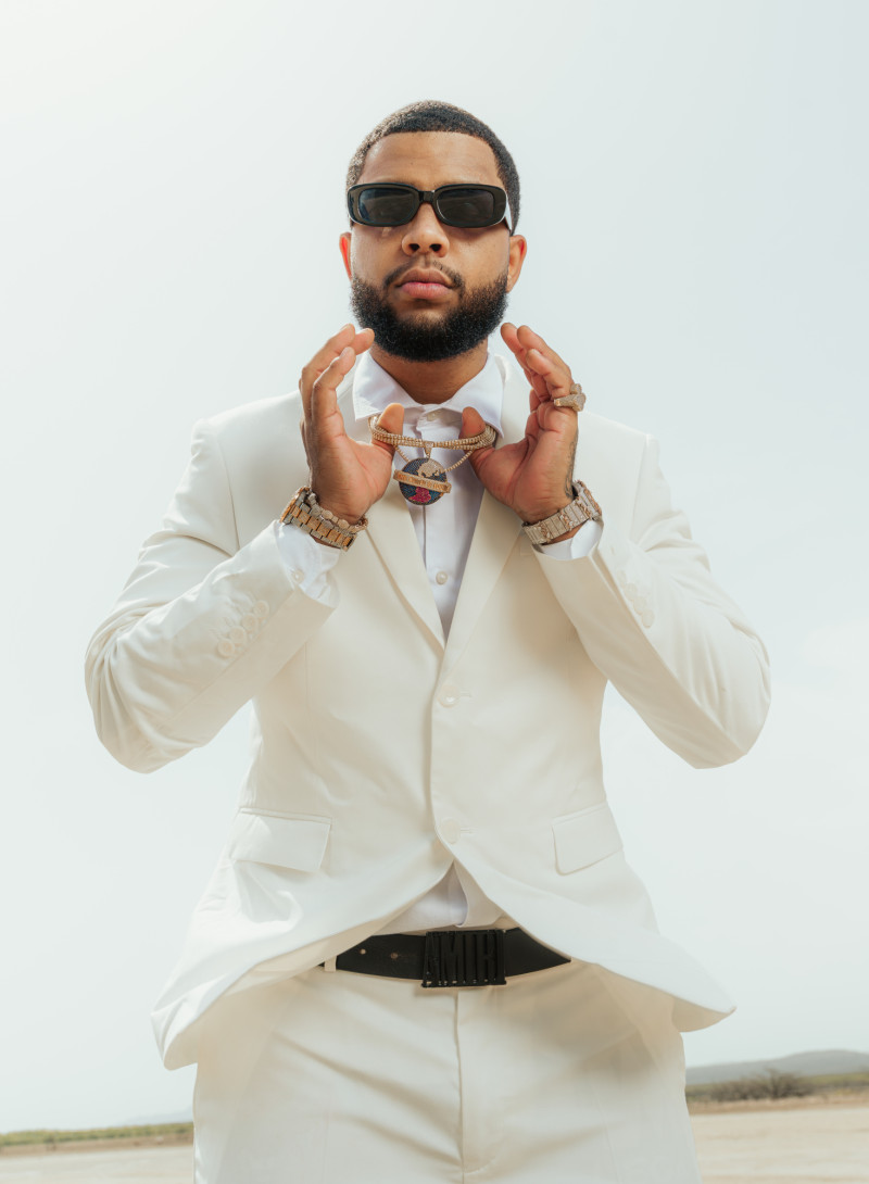 El rapero Jezzy, conocido como “El Chef de los Versos”.