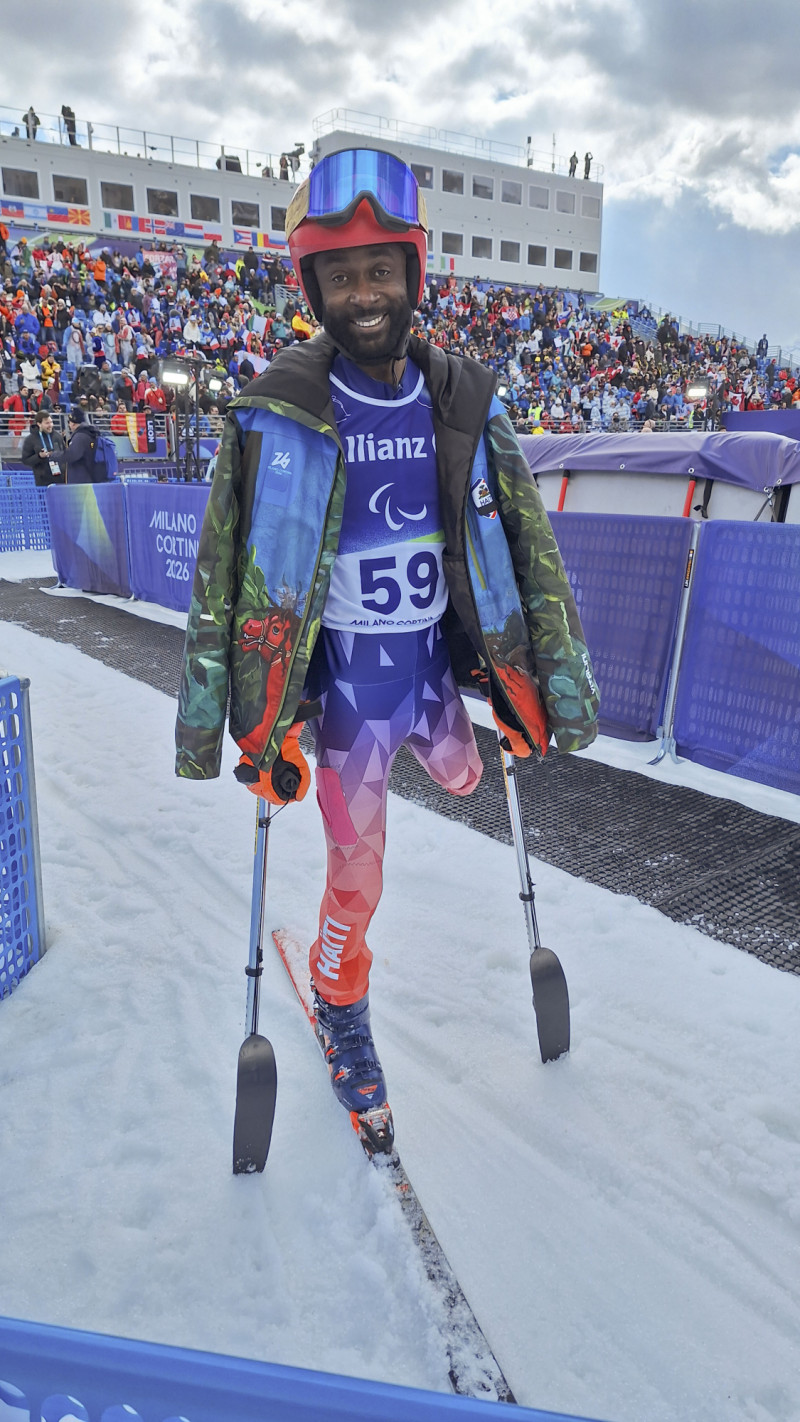 Ralf Etienne, el primer haitiano en unos Juegos Paralímpicos de Invierno
