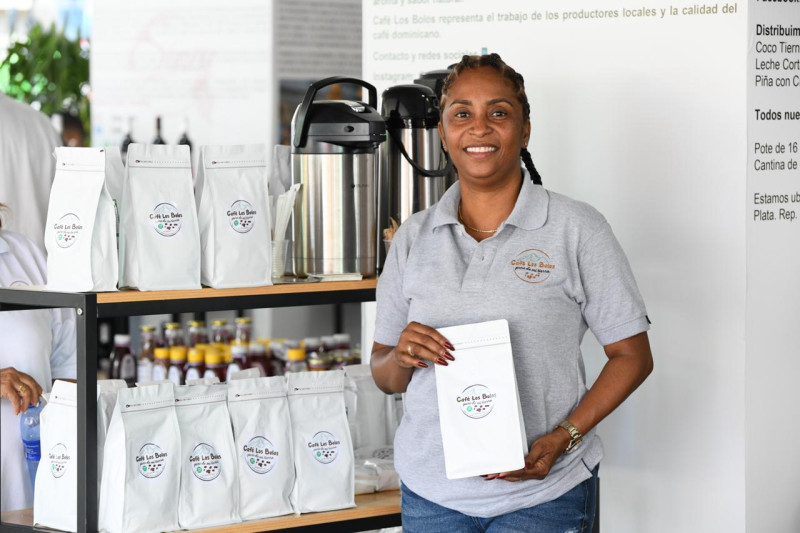 Santa Alejandrina Herasme Rivas, una empresaria de 42 años.