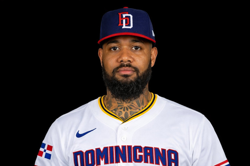 Dennis Santana, uno de los relevistas del equipo dominicana en el Clásico Mundial de Béisbol.