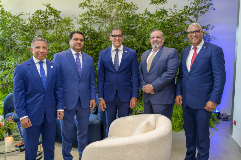 Juan Carlos García, Gustavo Polanco, Pablo de la Rosa, Leopoldo Polanco y William Orozco.