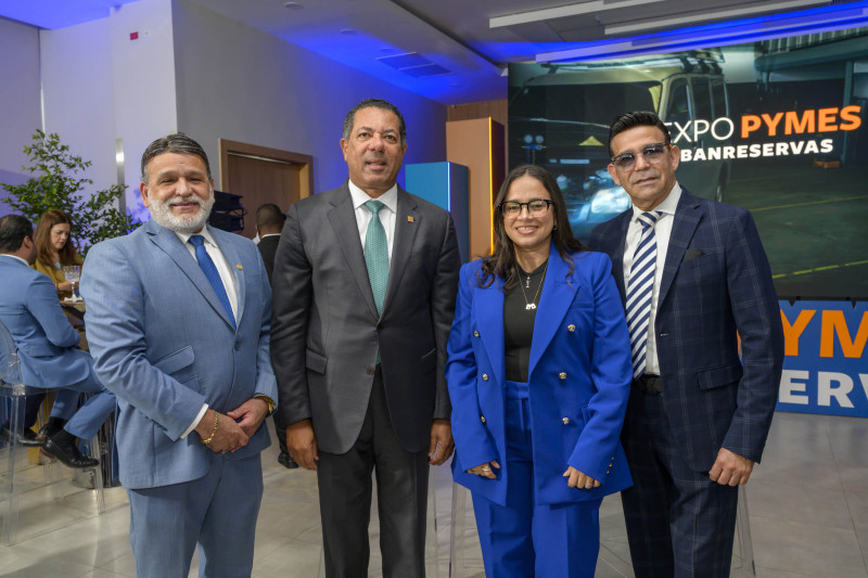 Iván García, Ysidro García, Onasis Genao y Raymond Ulloa.