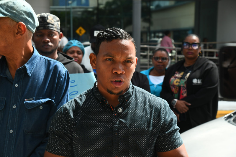 Juan Daniel Jiménez, enfermero en ciudad sanitaria.