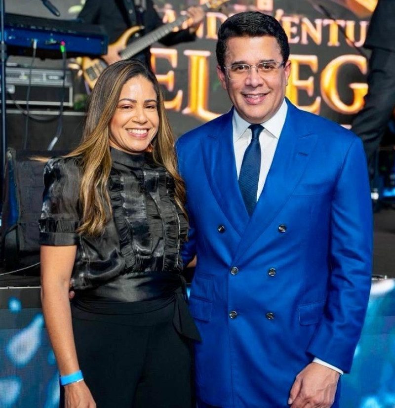 Ibelca Vásquez y David Collado.