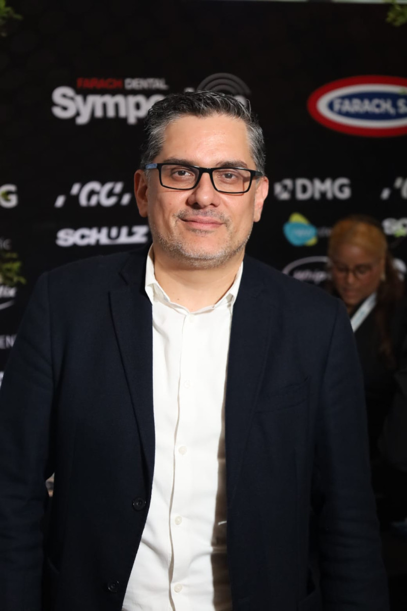 Andrés Acevedo, uno de los organizadores del Farach Dental Symposium 2026