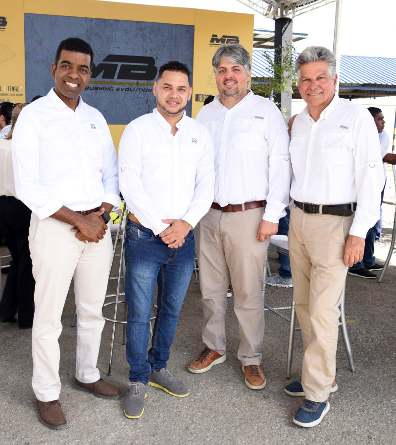 Ricky Jimenez, Pavel Salcedo, Alberto Espaillat y Carlos Espaillat