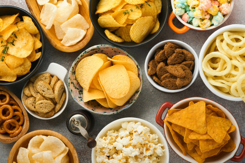 Comida poco saludable.