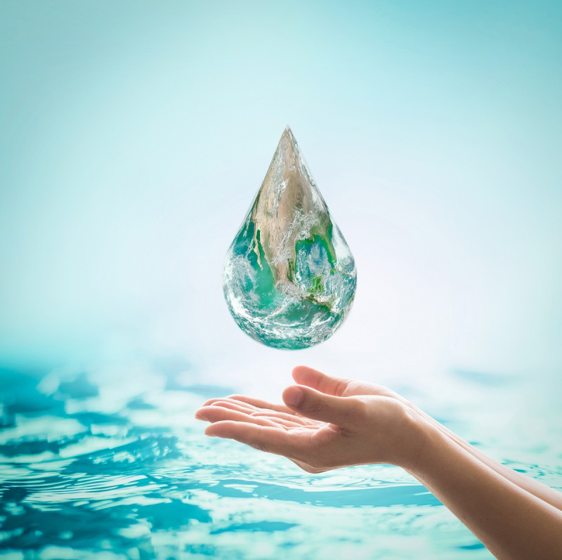 El agua nunca será tan suficiente como para desperdiciarla.