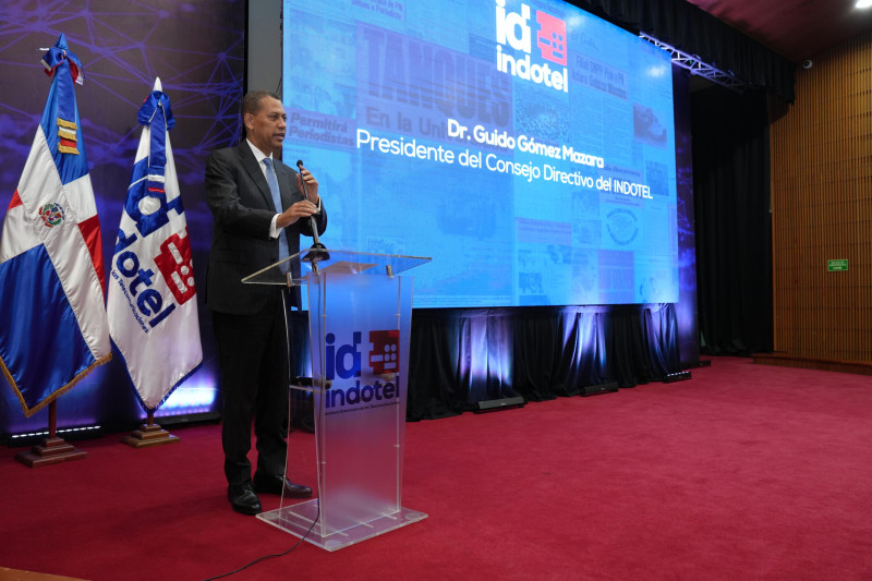 Guido Gómez Mazara, director de Indotel, dicta conferencia sobre Ciberseguridad.