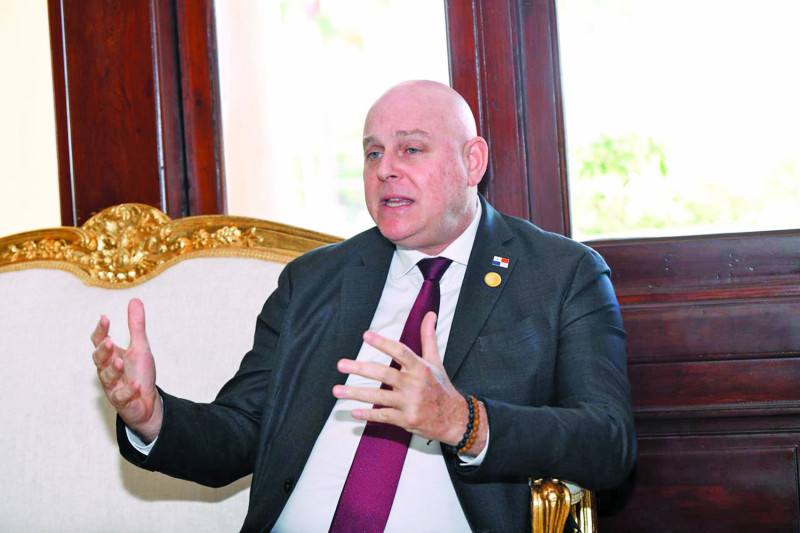 Carlos Guevara Mann, viceministro de Asuntos Multilaterales y Cooperación de Panamá.