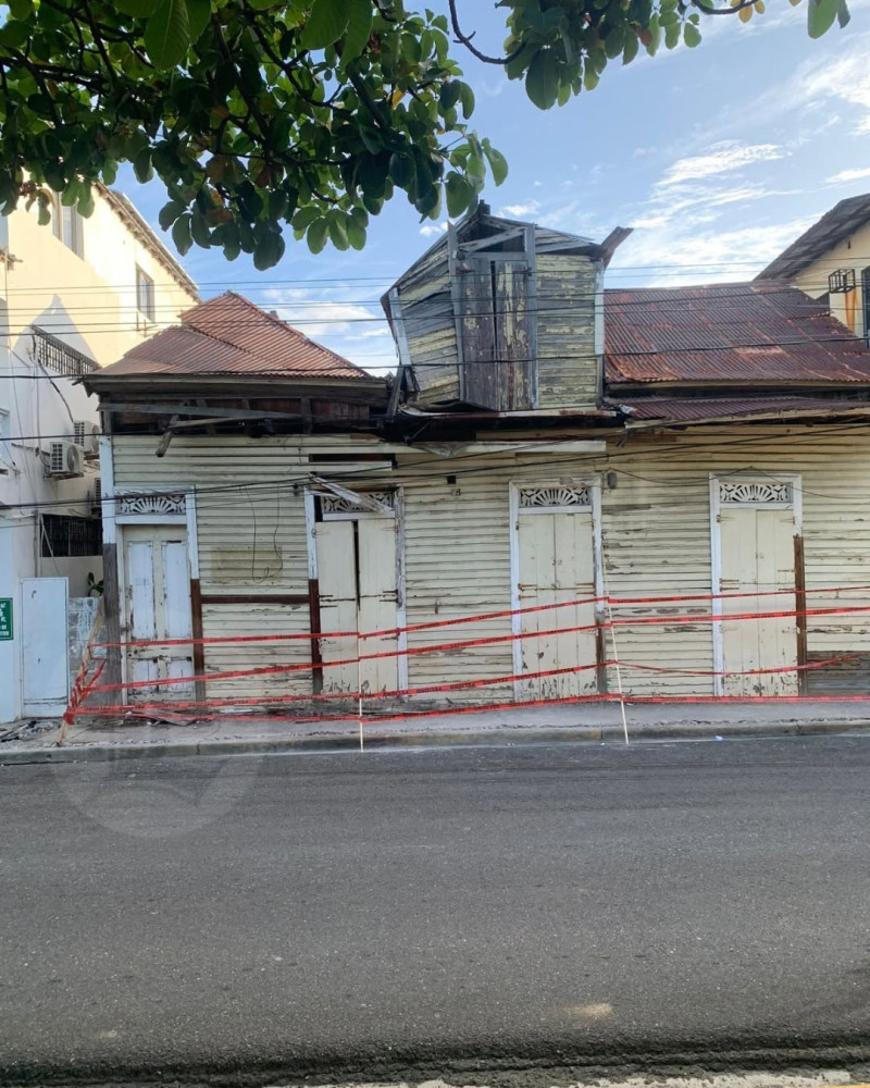 Casas victorianas centro histórico de Santiago.