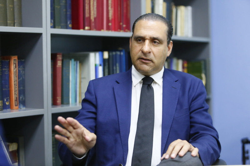 Servio Tulio Castaños Guzmán, vicepresidente ejecutivo de la FINJUS.