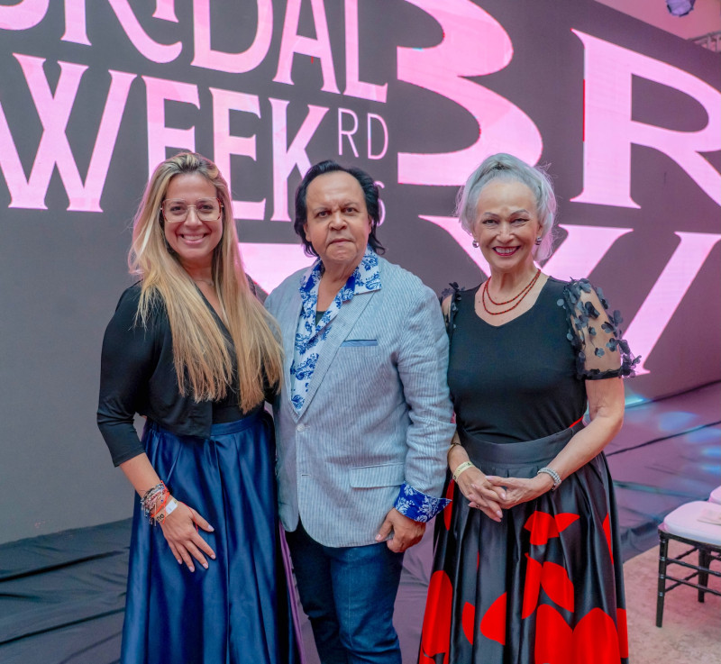 Sara Ranghi, Leonel Lirio y Mayra Hazim.