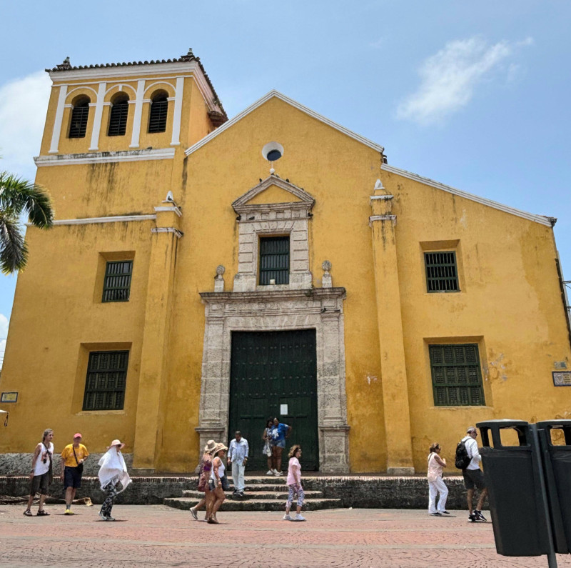 Iglesia de la Santísima Trinidad en el barrio Getsemaní