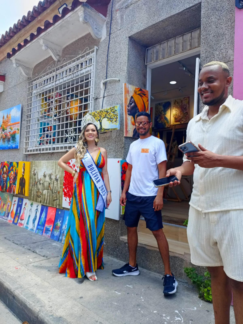 Una de las concursante a Miss Bolívar 2025