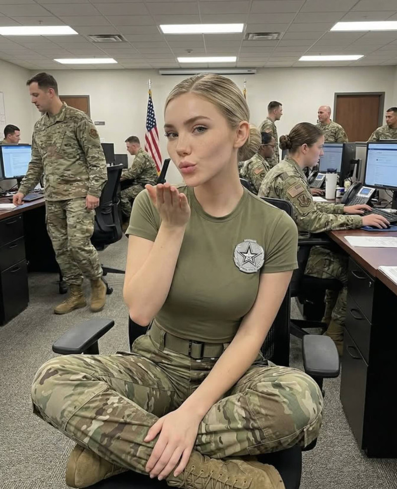 Jessica Foster, una supuesta soldado estadounidense muy conocida entre los seguidores de Donald Trump, en realidad no existe; es un producto de la inteligencia artificial.