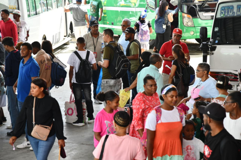 Algunos trasportistas concuerdan en que esta Semana Santa ha presentado un incremento en el flujo de pasajeros que en la pasada.