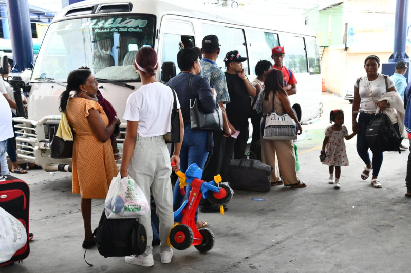 Cotuí, Moca, San Francisco de Macorís y Maimón, son las paradas que registran más asistencia de pasajeros.