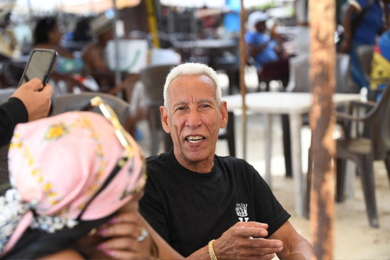 Gonzalo Amaro, visitante puertorriqueño.