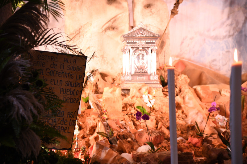 El lugar de Reservas es una simbología de que acompañan al Cristo en su pasión hacia su muerte