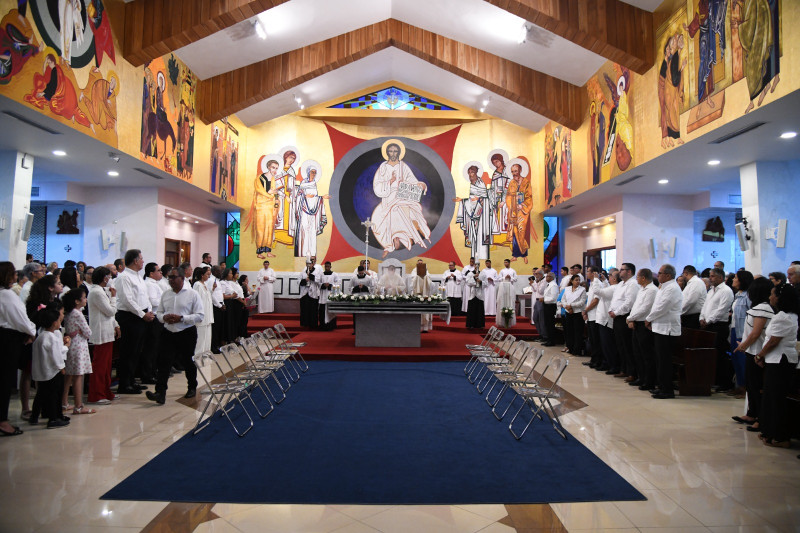 El Sábado Santo,la vigilia se celebrada cuando el sol se esconda y es considerada la “madre de todas las celebraciones”.