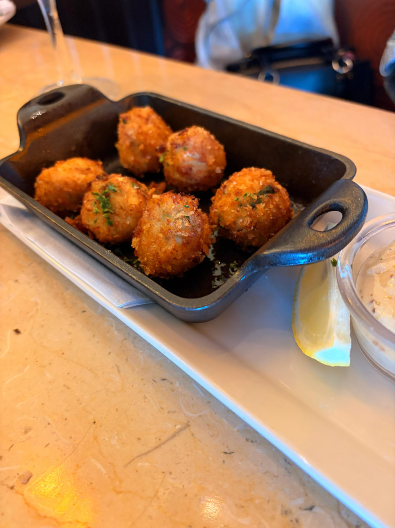 Croquetas de cangrejo