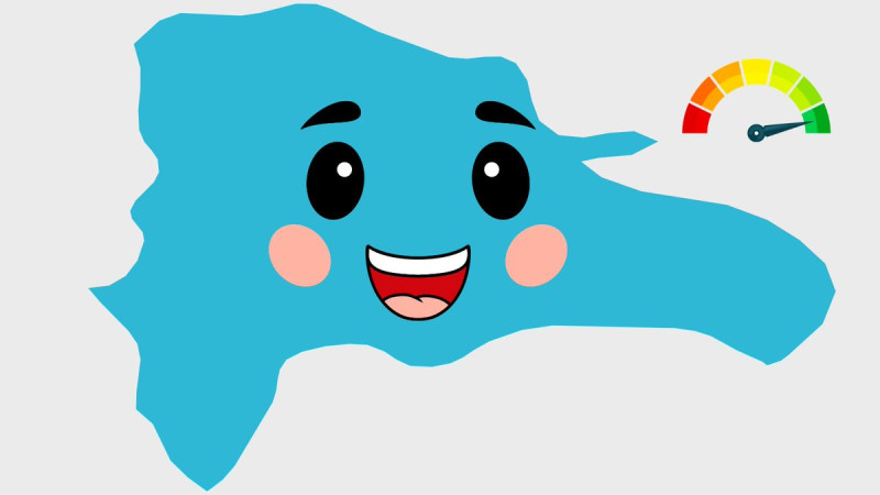 República Dominicana pasó del lugar 76 al 64 en el ranking de felicidad del presente año.