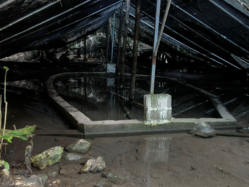 Toma de agua en la comunidad de Jacagua.