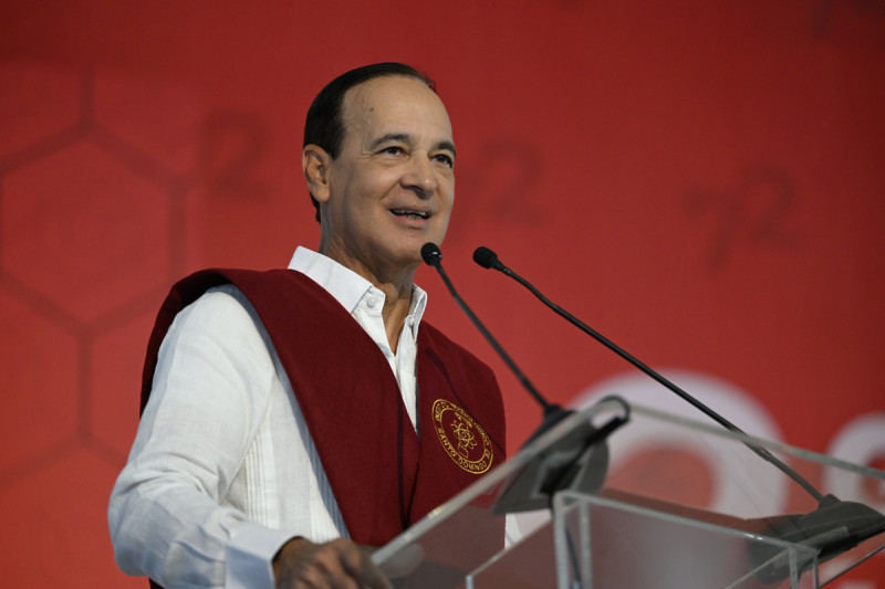 Arturo del Villar, rector del INTEC.