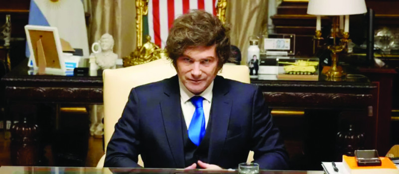 El presidente de Argentina, Javier Milei.
