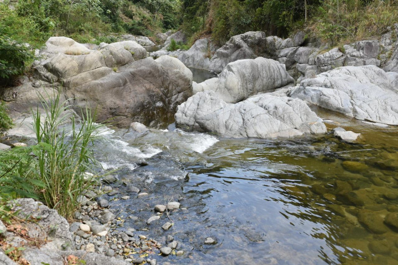 Río mahomita, arroyo de montaña ubicado en el municipio de Los Cacaos