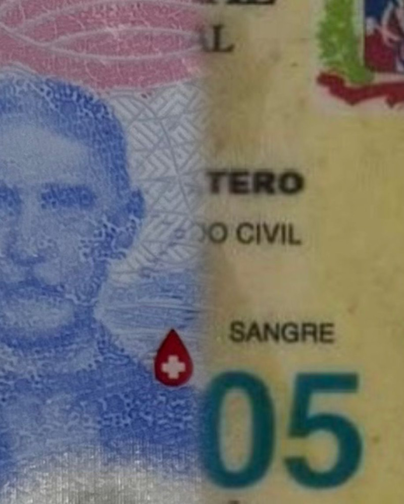 Esta imagen muestra como se verá el tipo de sangre en la nueva cédula y como se registraba en la anterior.