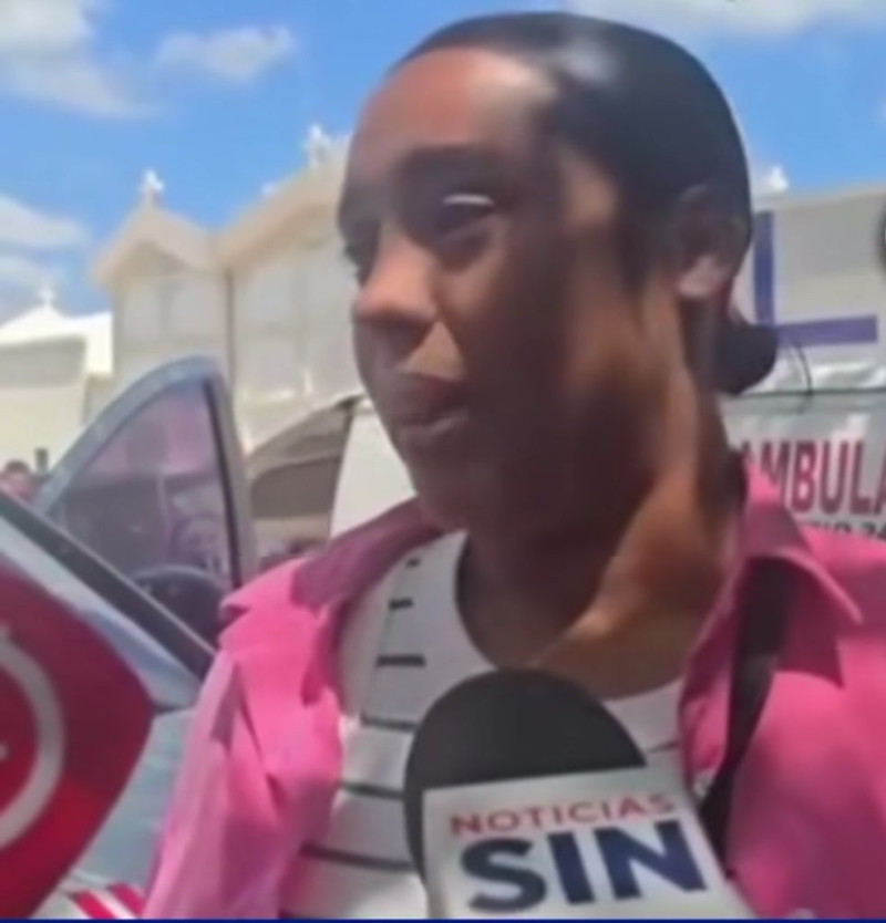 Kiara Michel Abreu de Espinal, hija de la víctima