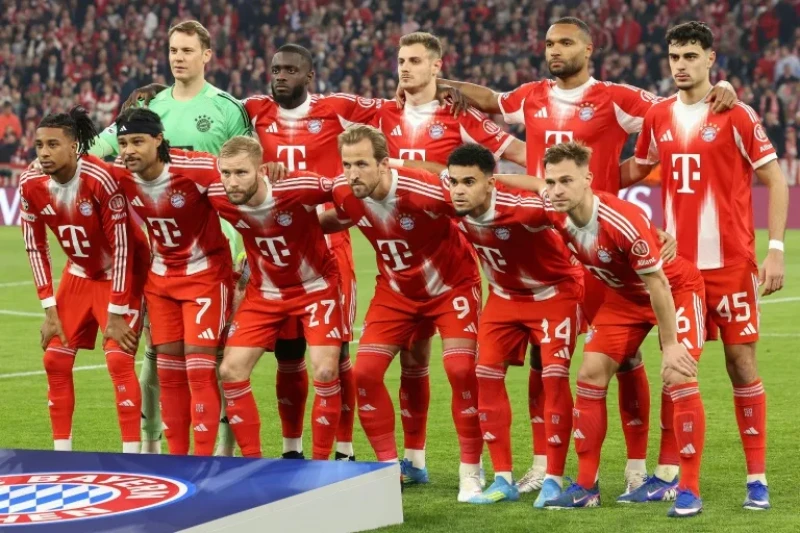 Once inicial del Bayern Munich antes del inicio del duelo de cuartos de Champions entre Bayern y Real Madrid, en Múnich, el 15 de abril de 2026