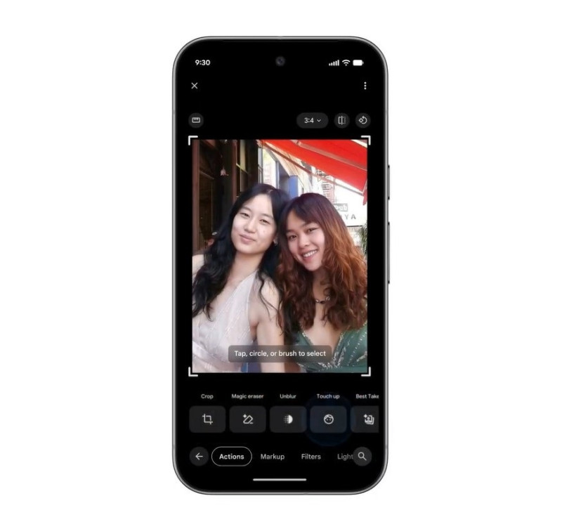 Nuevas funciones de retoque en Google Fotos.

REMITIDA / HANDOUT por GOOGLE
Fotografía remitida a medios de comunicación exclusivamente para ilustrar la noticia a la que hace referencia la imagen, y citando la procedencia de la imagen en la firma
21/4/2026