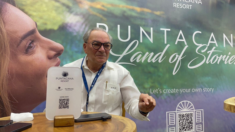 El empresario Frank Rainieri en el Dominican Annual Tourism Exchange (DATE) 2026.