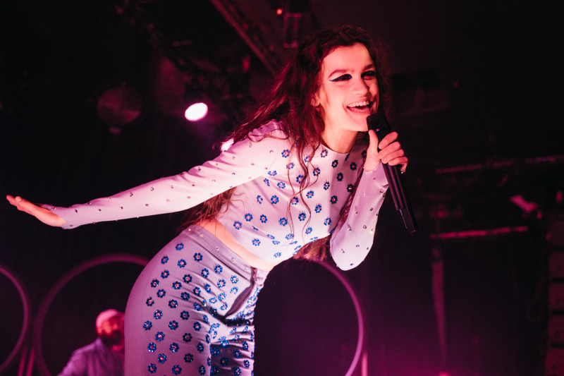 Concierto de Amaia (Amaia Romero) en Inverfest, el 15 de enero de 2023 en La Riviera, Madrid, España.