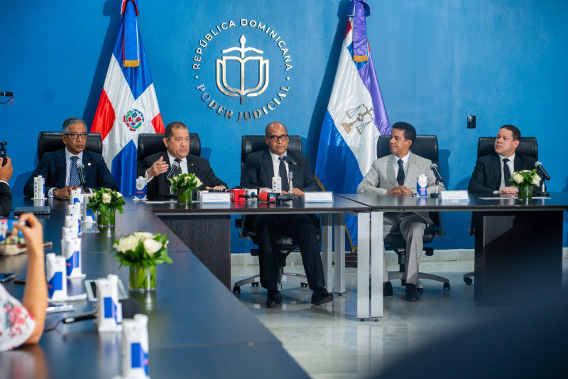 Los jueces de la Suprema Corte de Justicia, Justiniano Montero y Francisco Jerez Mena