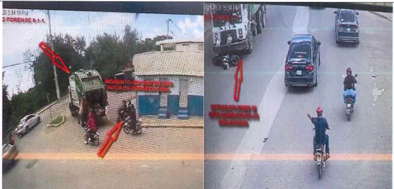 Imágenes encontradas en la solicitud de medida de coerción contra siete de los implicados en la muerte de Deivy Carlos Abreu Quezada