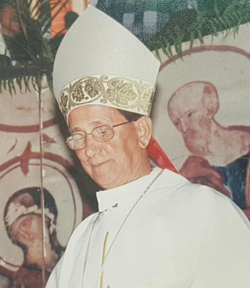Monseñor Fabio Mamerto Rivas, primer obispo de la Diócesis de Barahona.