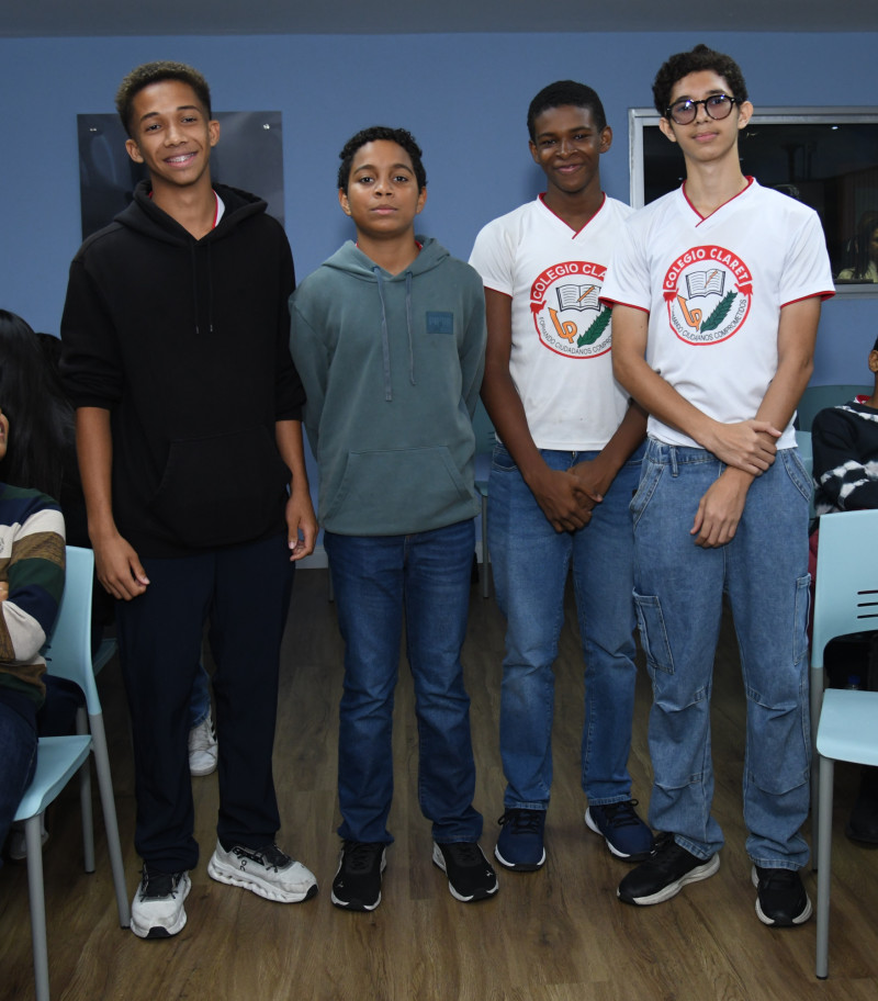 Cristian Rosario, Manuel Taveras, Omar de la Cruz y Sebastián Rodríguez.