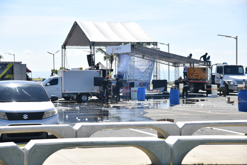 Desmontaje de tarima