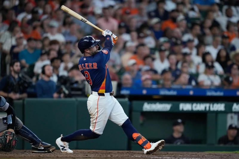 Christian Walker fue el líder en la ofensiva de los Astros.