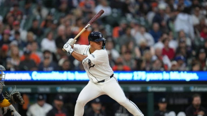 Hao-Yu Lee se puso la chaqueta de héroe en el encuentro entre Detroit y Cincinnati.