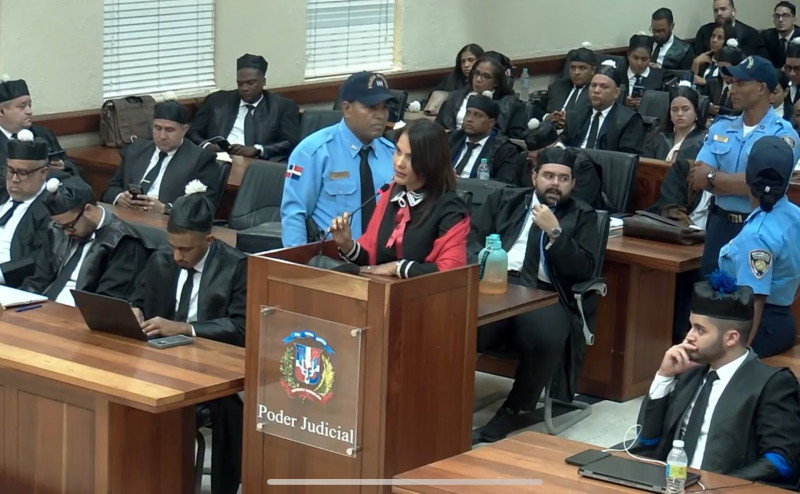 Deyanira Sosa, madre de la fallecida Merissa Yismel Tejeda Sosa.