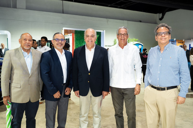 Fausto Núñez, Luis Caraballo, Rafael Octavio Silverio, José Miguel González y Paul Brugal,